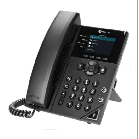 Polycom VVX 250 Business IP Desk Phone with Color Display - Four Lines - Picture 2 of 13